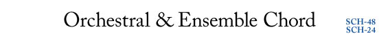 Orchestral & Ensemble Chord